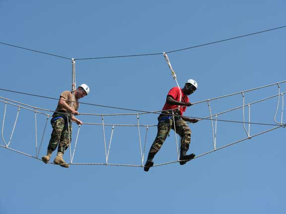 Ropes course